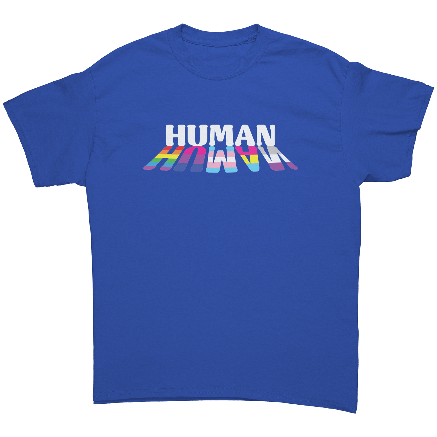 Human T-Shirt Celebrating Pride For All Human Rights
