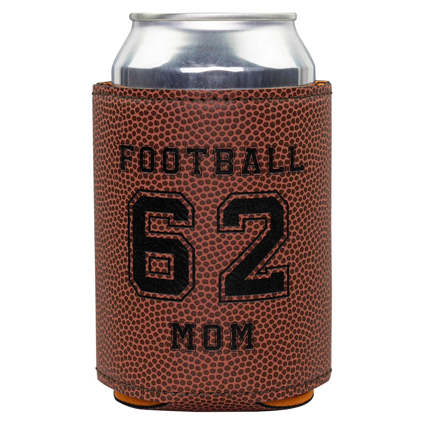 Football Beverage Holder - Name and Jersey Number