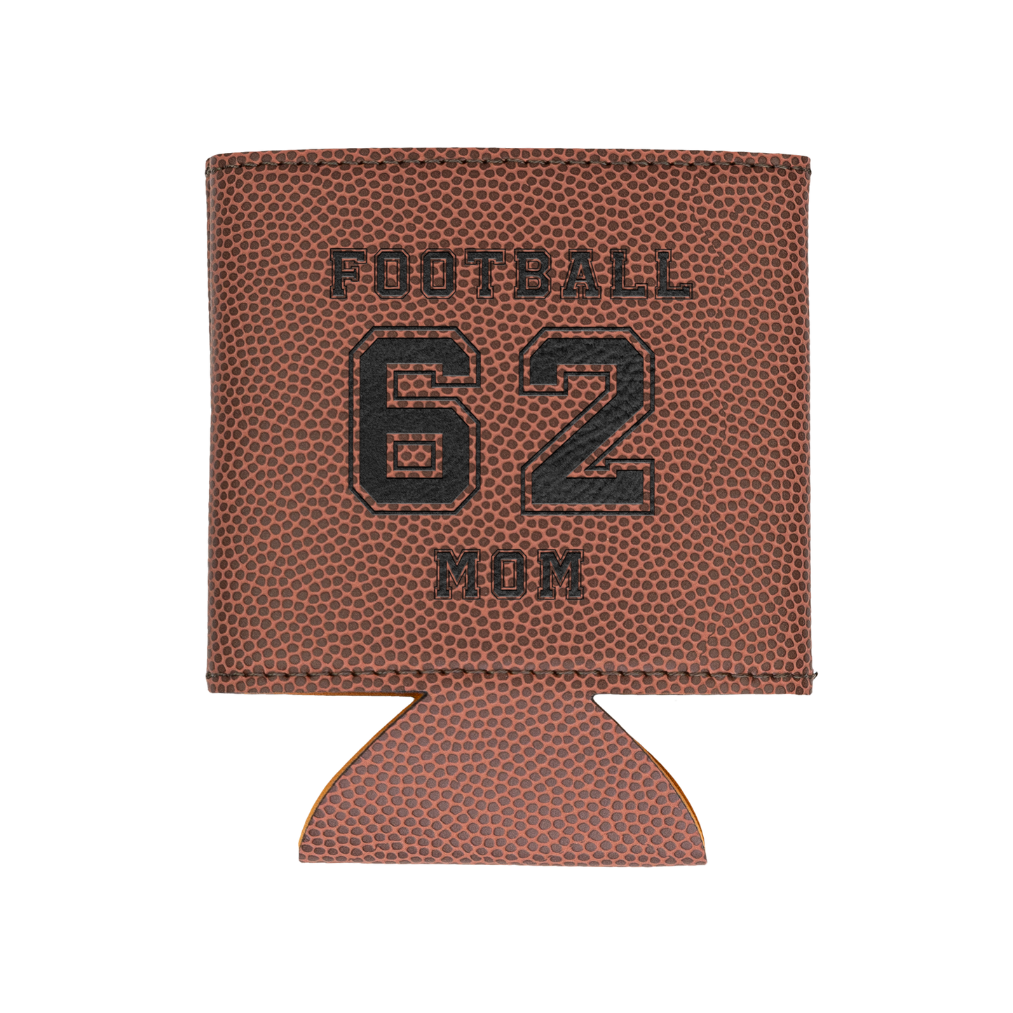 Football Beverage Holder - Name and Jersey Number