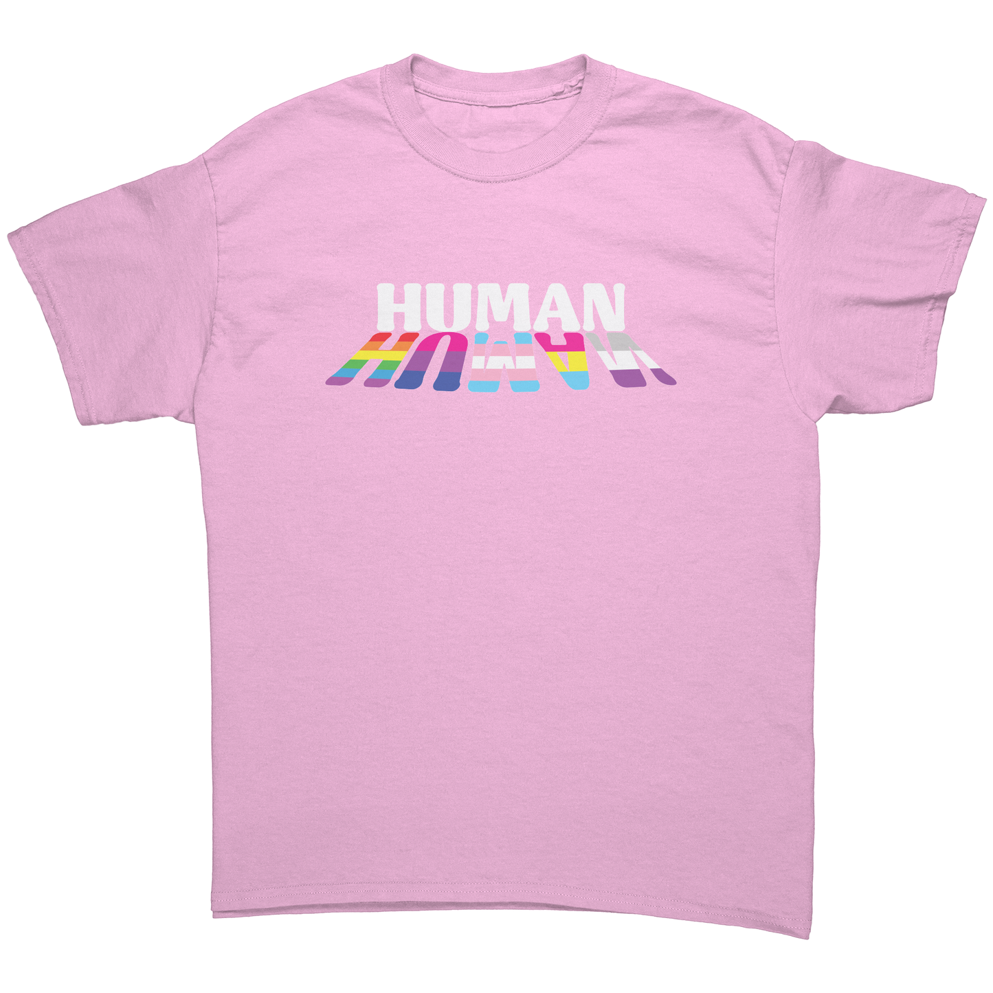 Human T-Shirt Celebrating Pride For All Human Rights