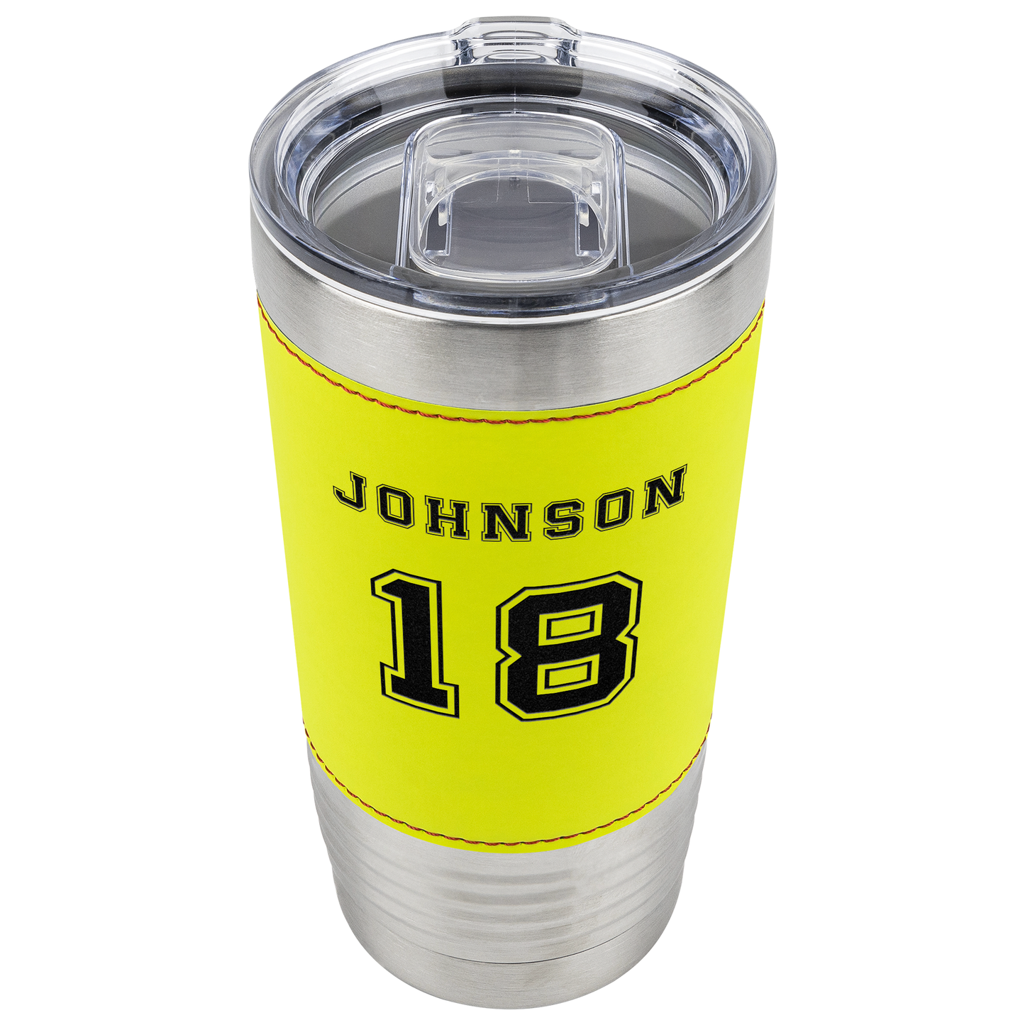 Personalized 20oz Softball Tumbler - Name and Jersey Number Tumbler