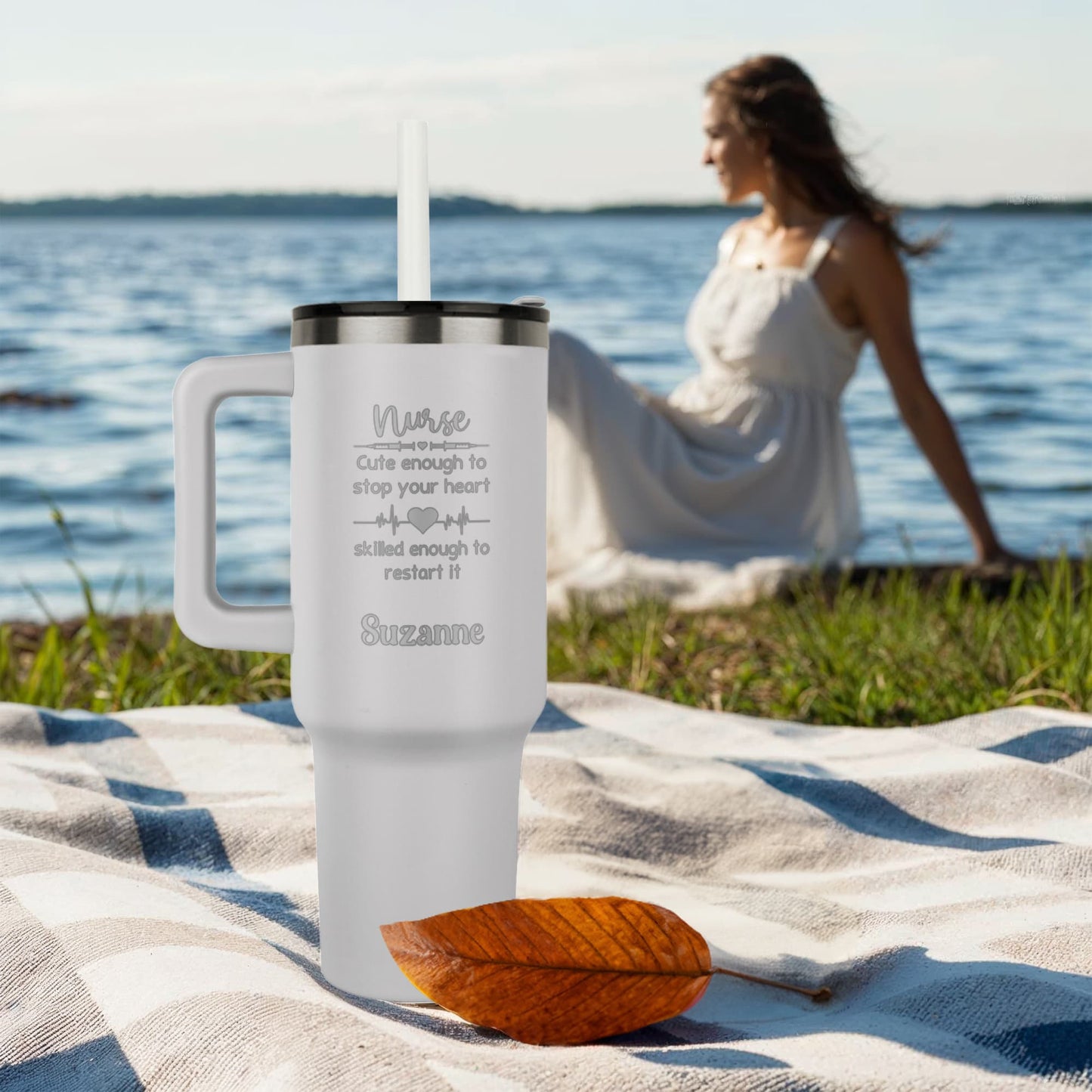 Personalized Nurse 40oz Tumbler