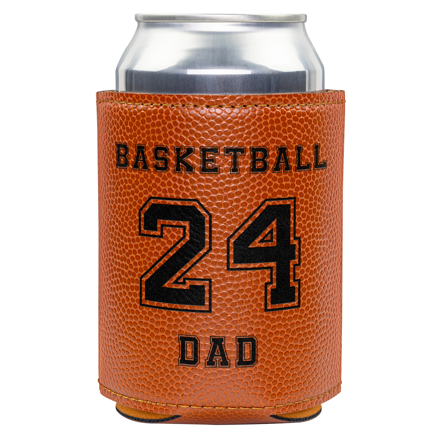 Basketball Beverage Holder - Name and Jersey Number