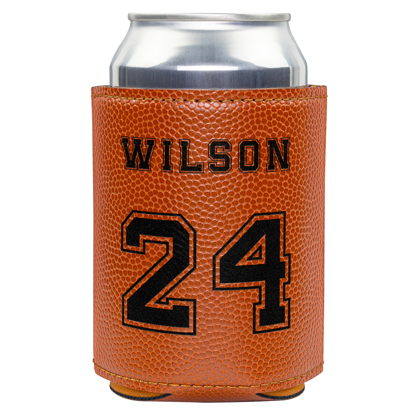 Basketball Beverage Holder - Name and Jersey Number