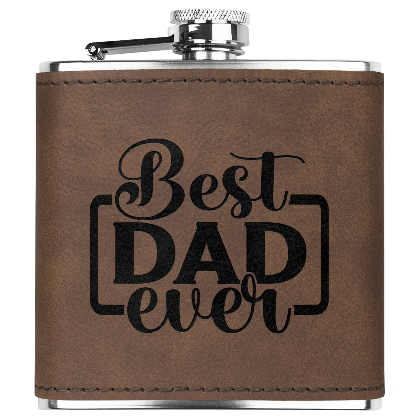 Best Dad Ever 6oz Flask