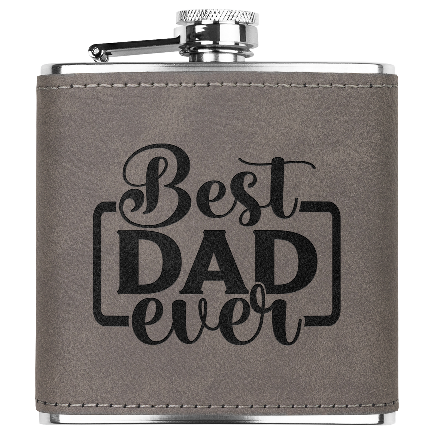 Best Dad Ever 6oz Flask