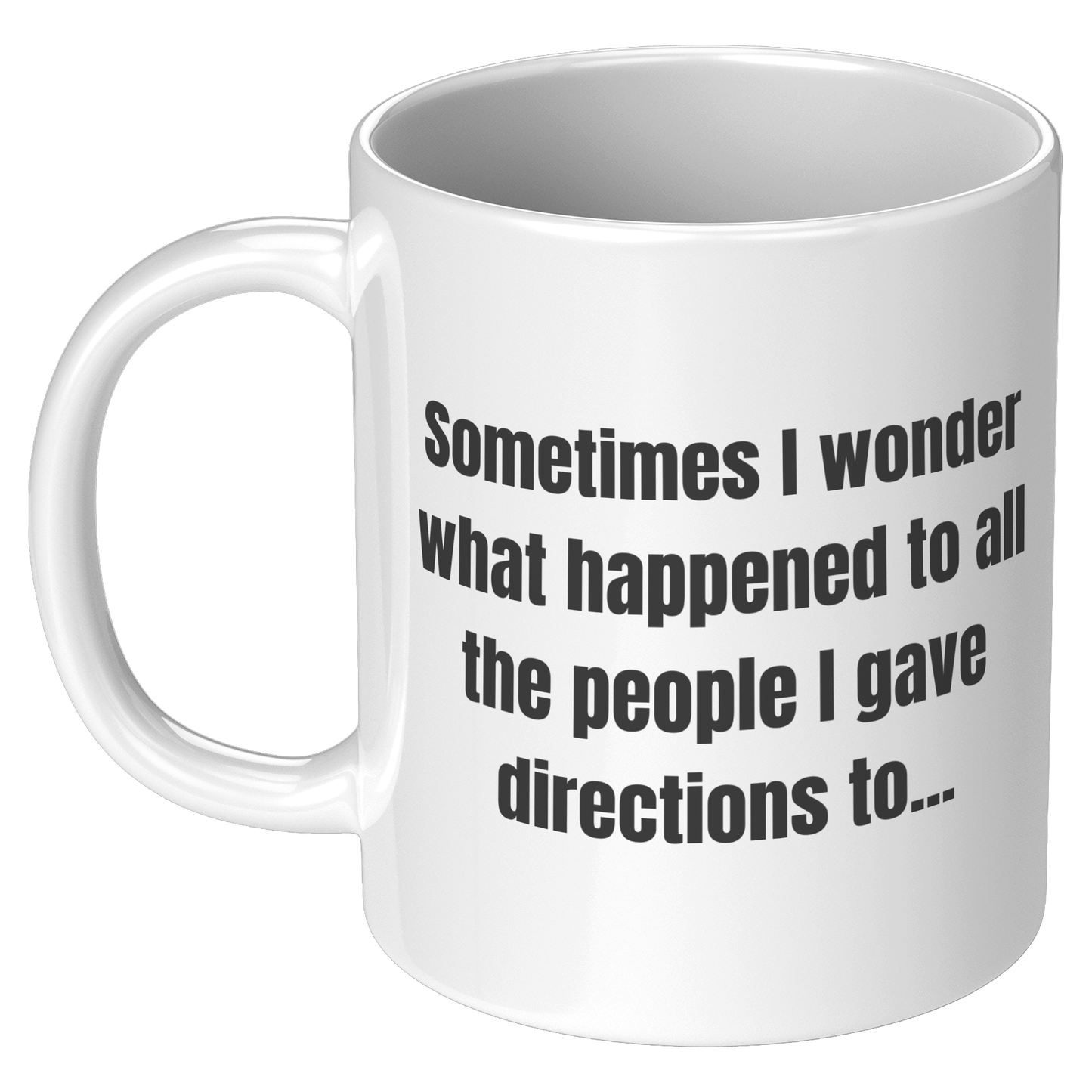 Directions White Ceramic Mug - Funny Dad Sayings 11oz or 15oz