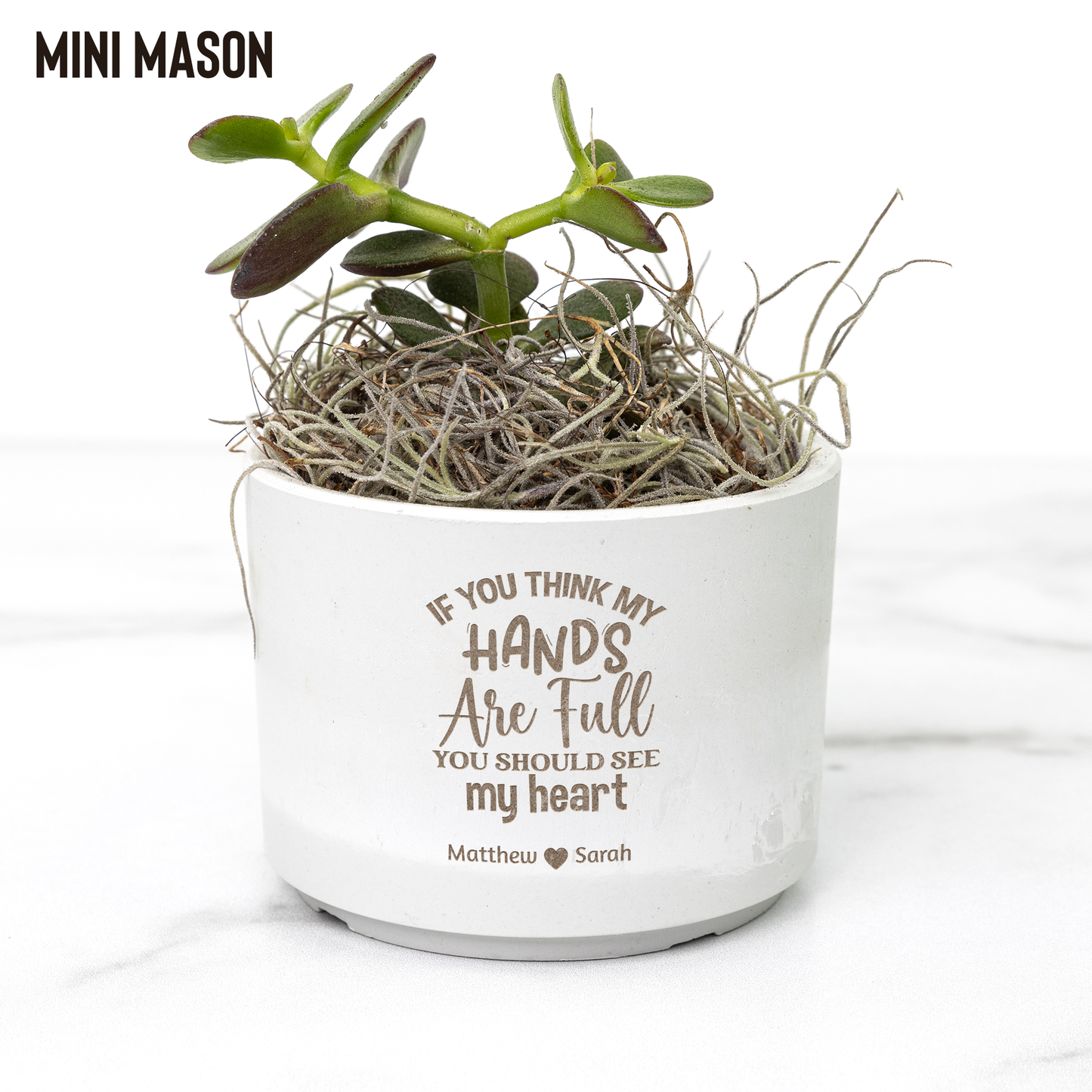 Personalized Desk Plant for Her