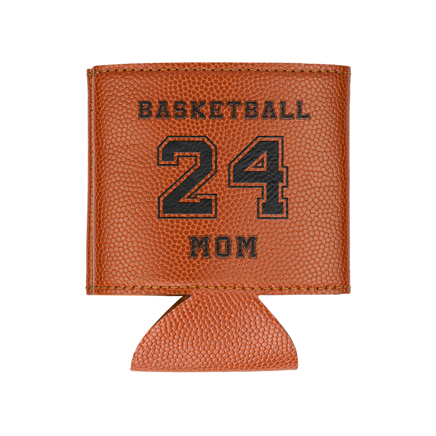 Basketball Beverage Holder - Name and Jersey Number