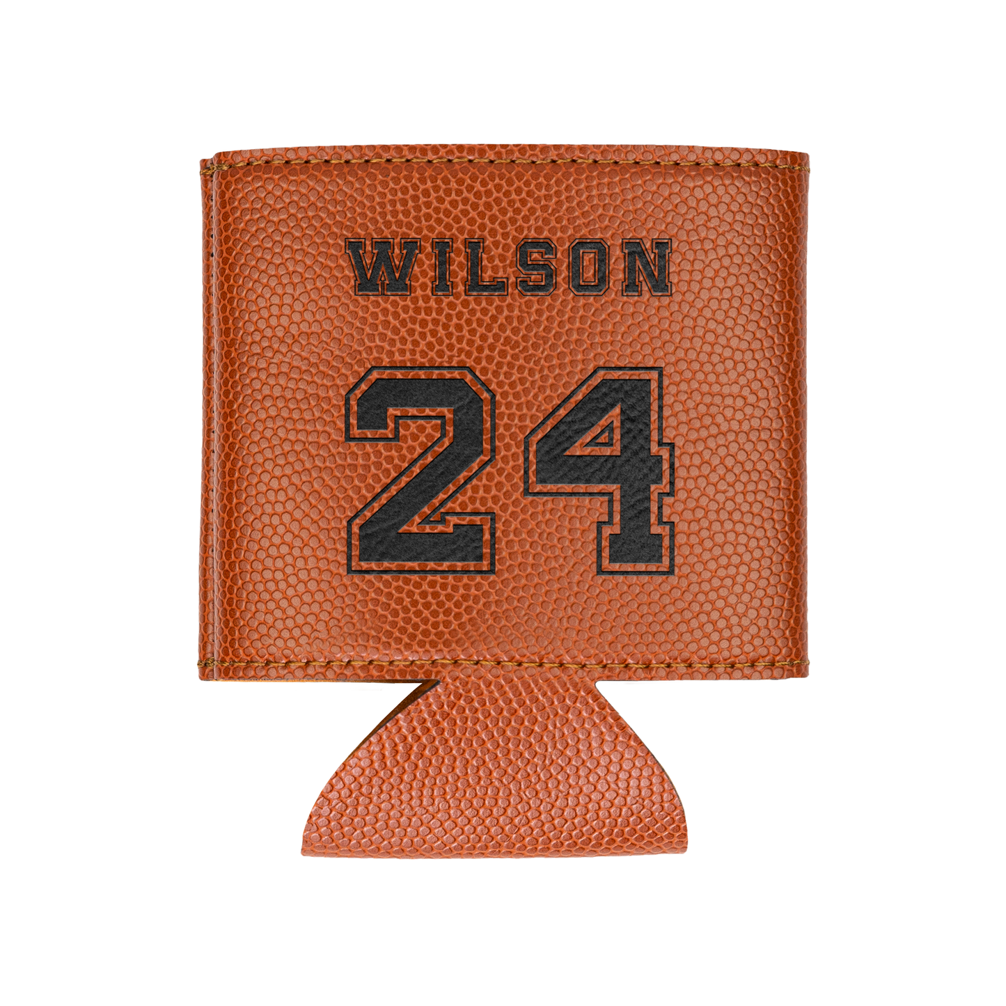 Basketball Beverage Holder - Name and Jersey Number