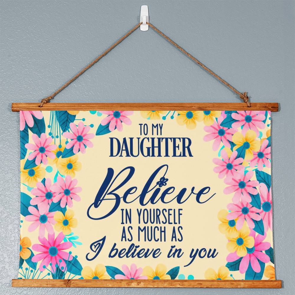 Floral Wall Tapestry for Daughter