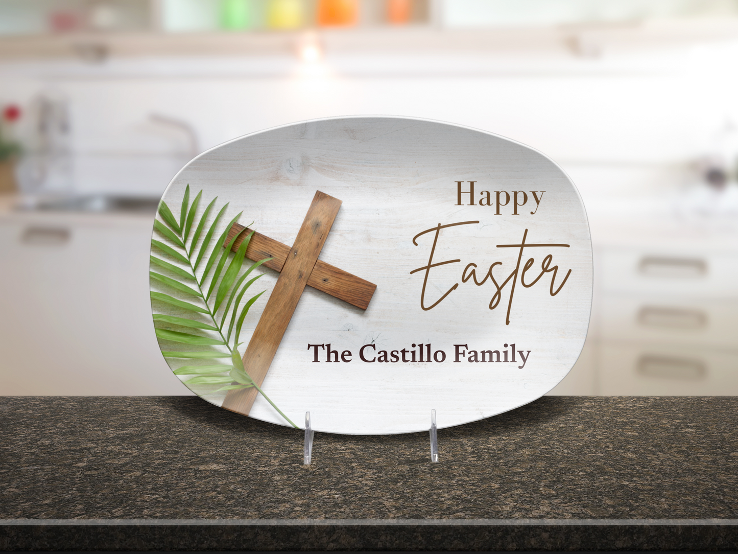 Personalized Easter Blessing Platter
