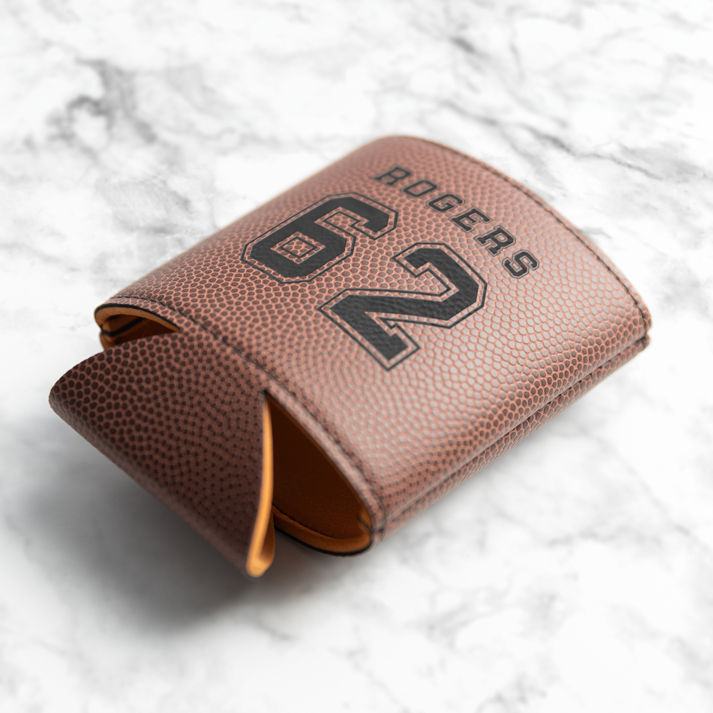 Football Beverage Holder - Name and Jersey Number