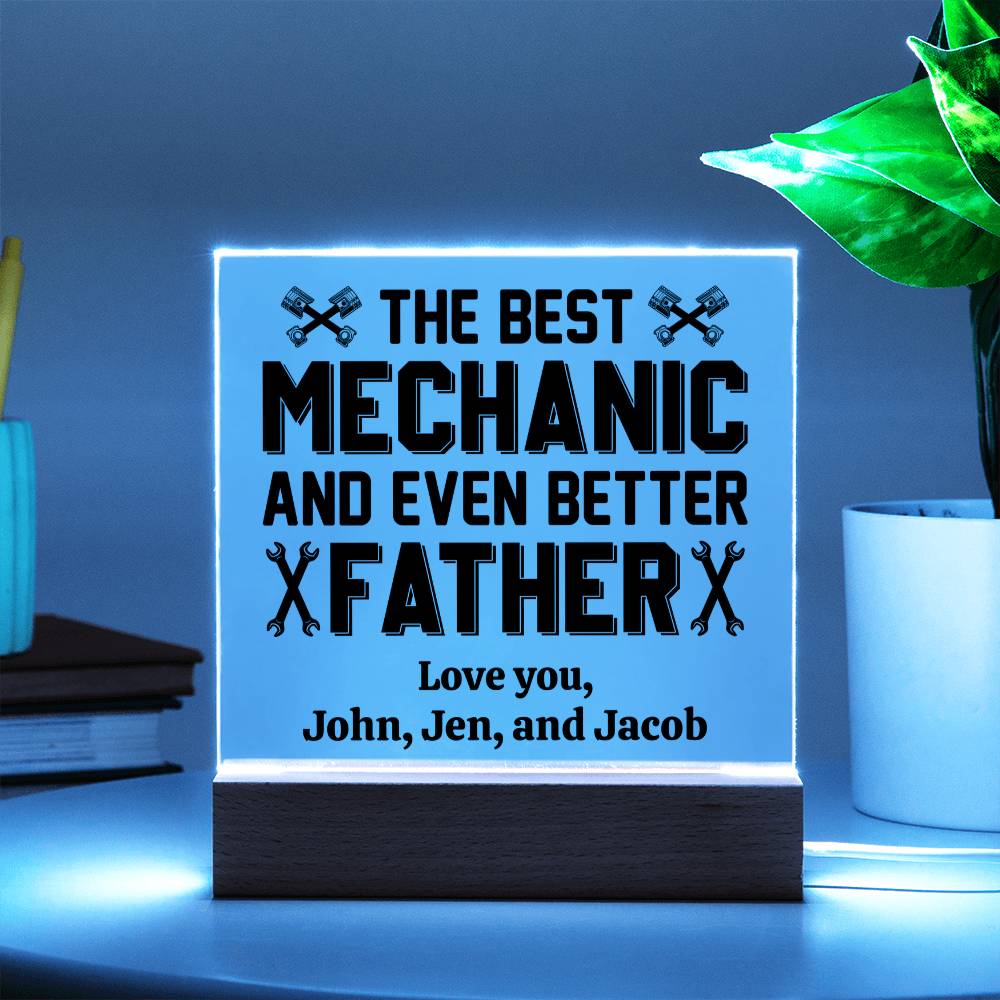 Personalized Acrylic Square Plaque