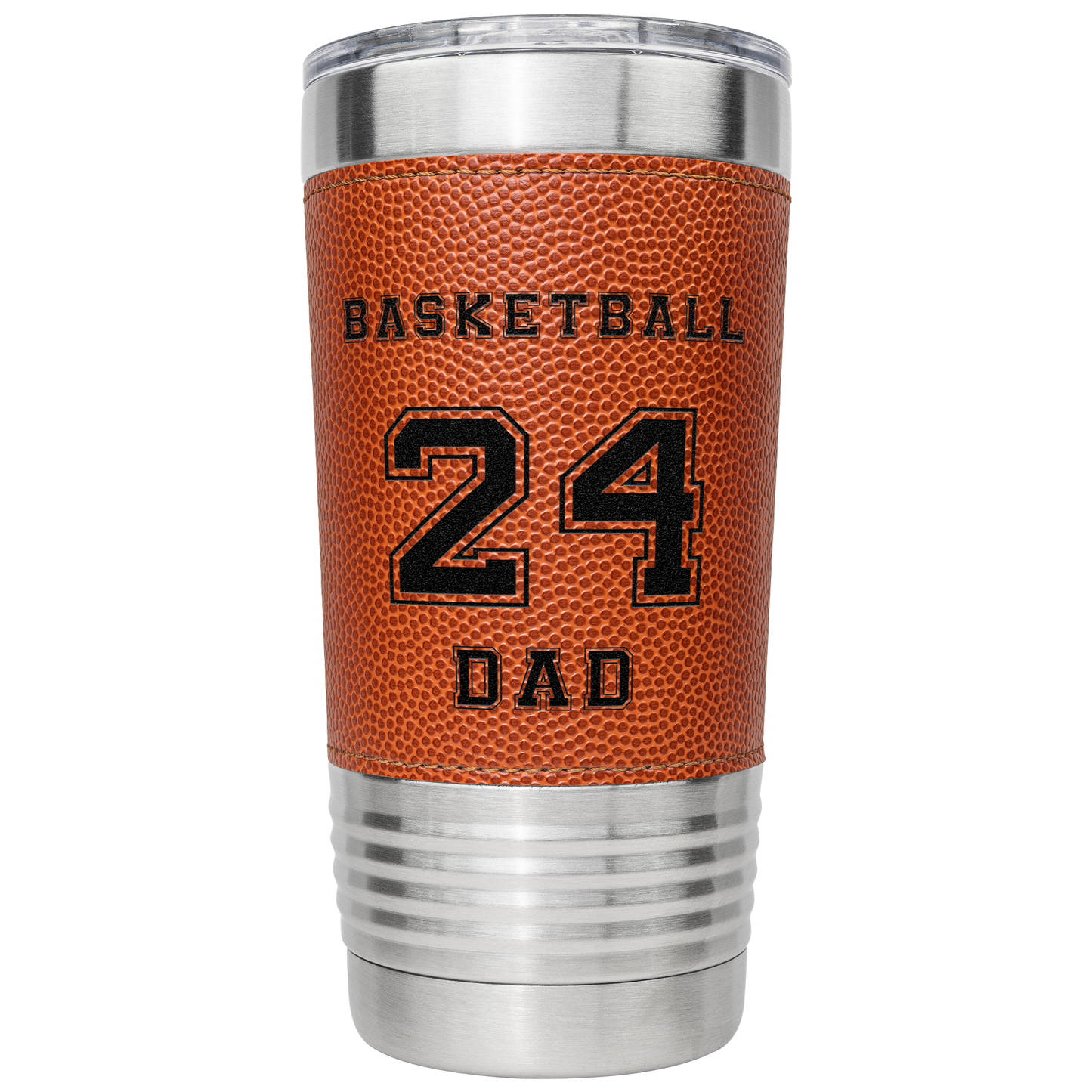 Personalized Player 20oz Basketball Tumbler Name and Jersey Number