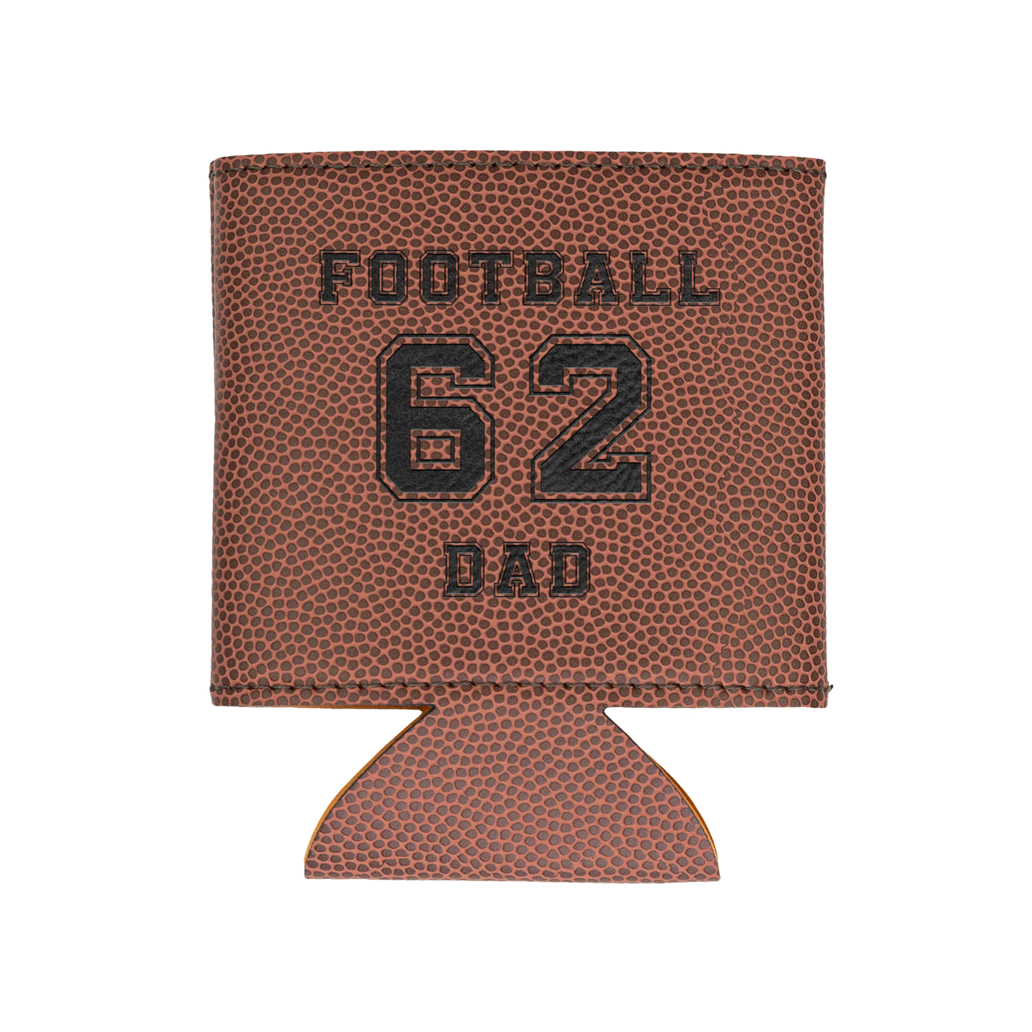 Football Beverage Holder - Name and Jersey Number