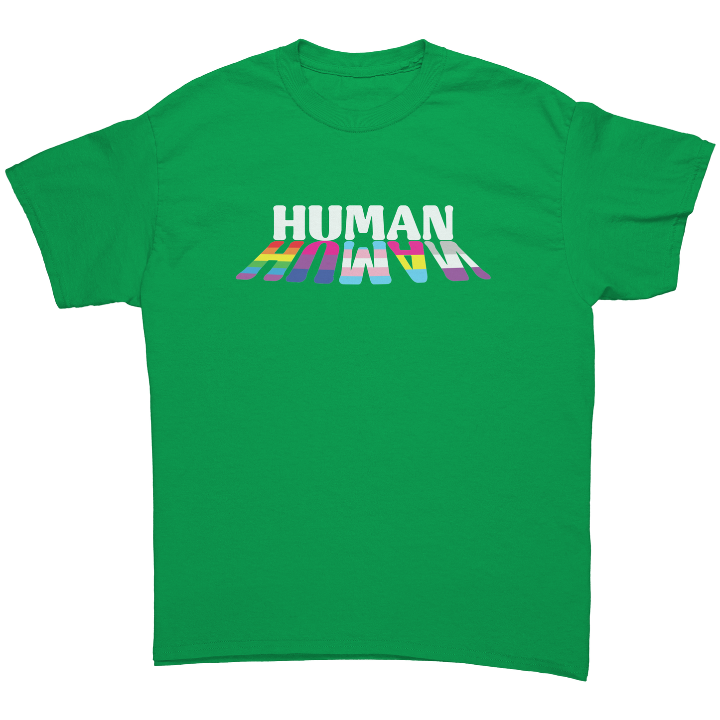 Human T-Shirt Celebrating Pride For All Human Rights