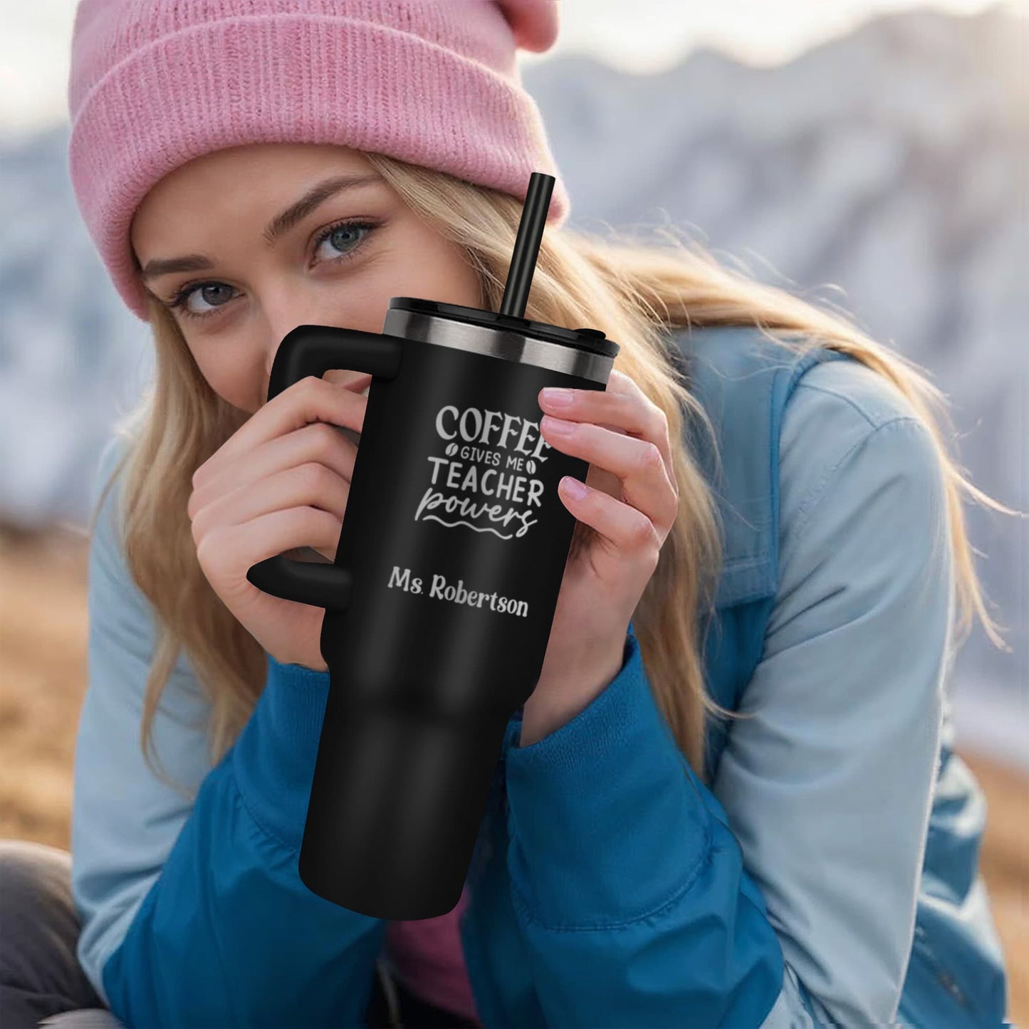 Teacher Personalized 40oz Tumbler