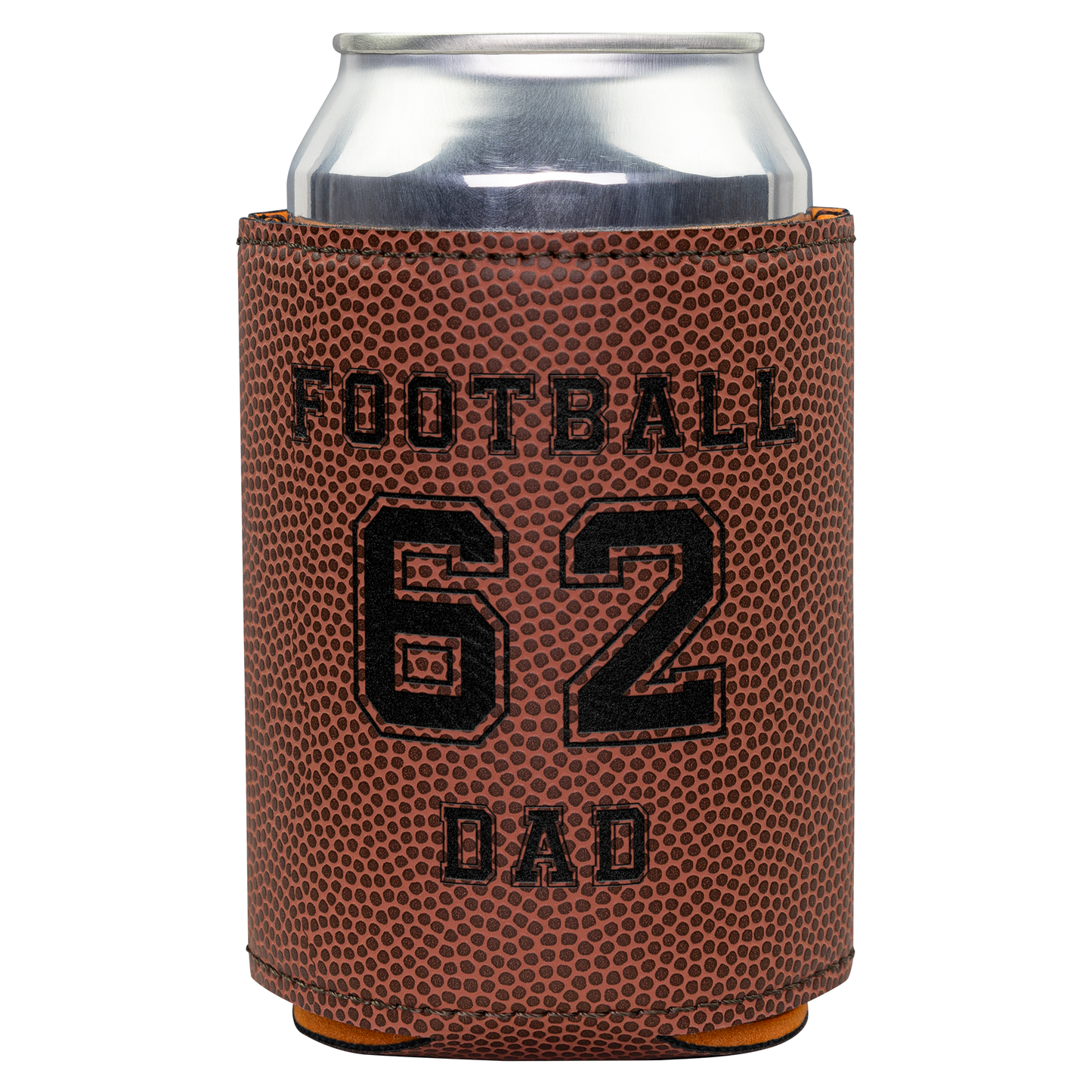 Football Beverage Holder - Name and Jersey Number