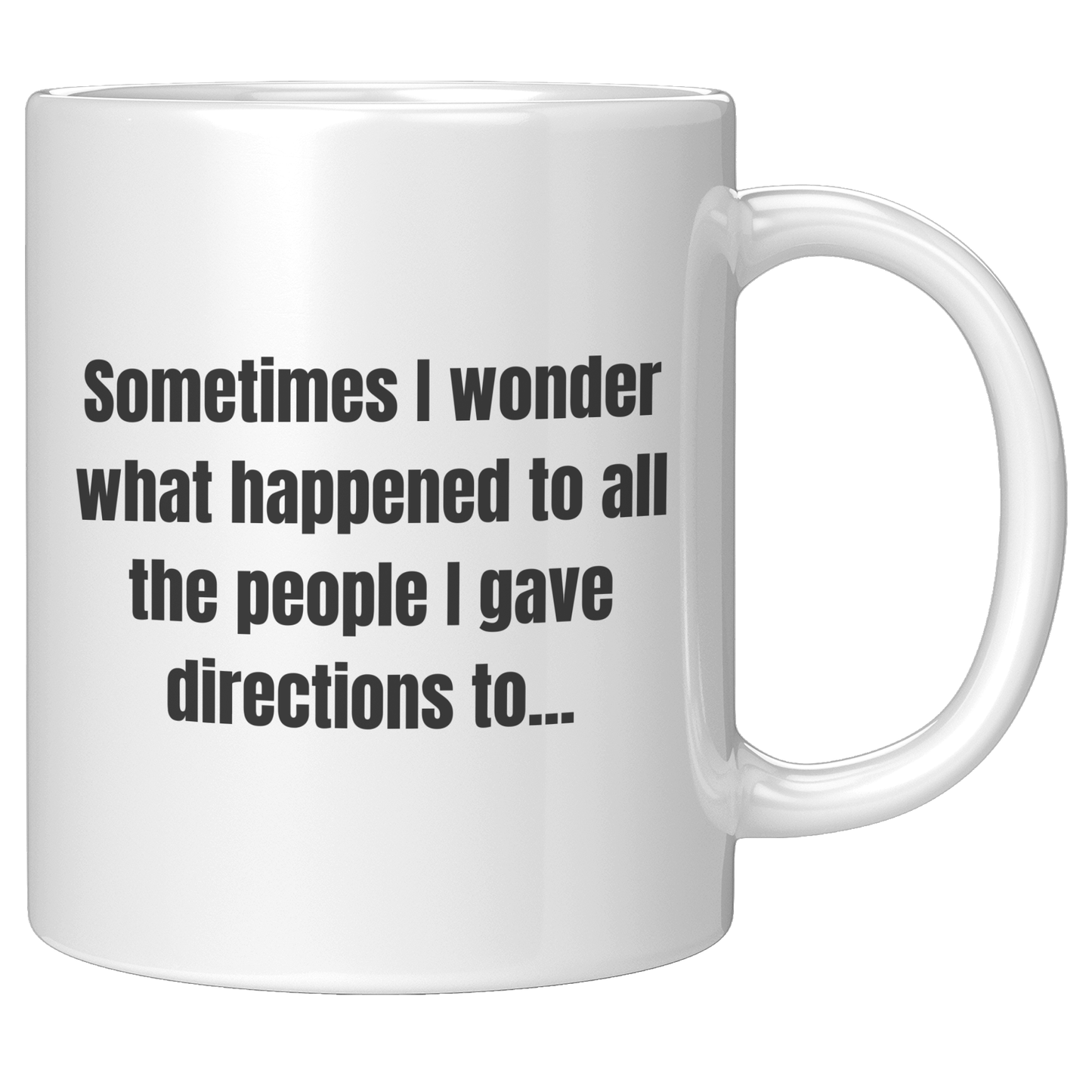 Directions White Ceramic Mug - Funny Dad Sayings 11oz or 15oz