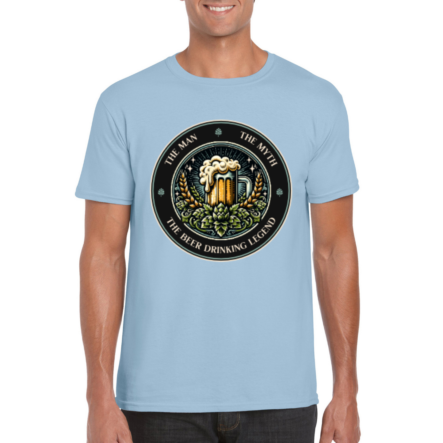 The Man, The Myth, The Beer Drinking Legend T-Shirt