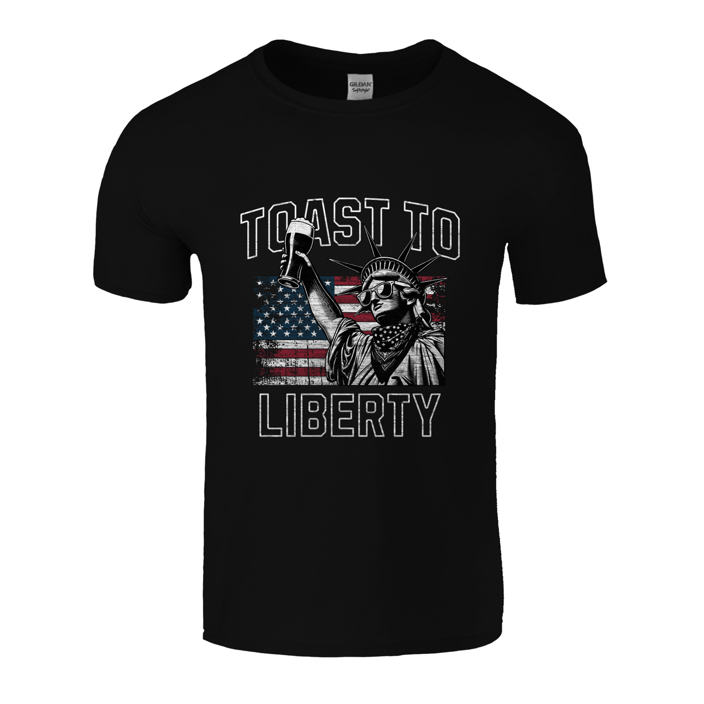 Toast To Liberty Softstyle Unisex T-Shirt