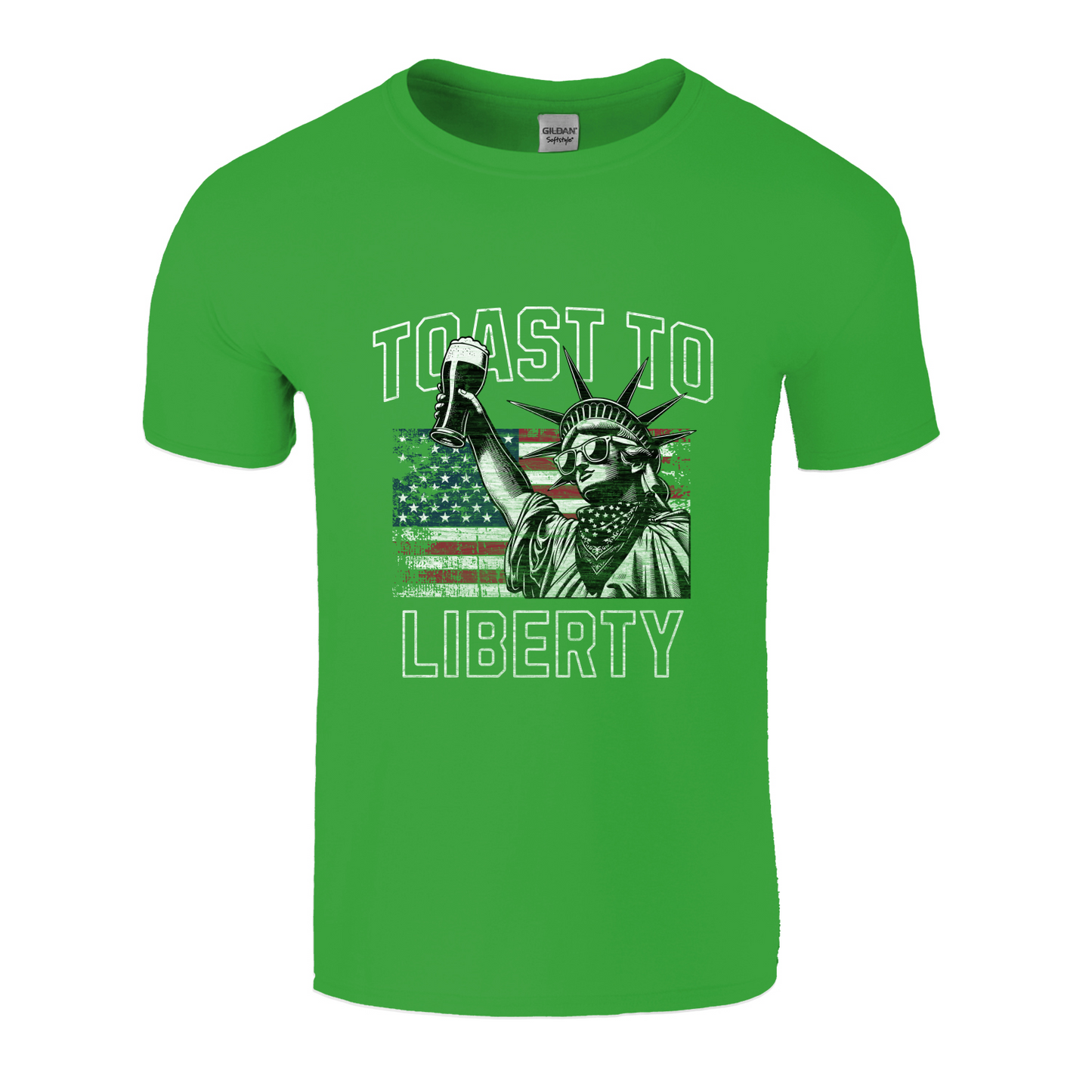 Toast To Liberty Softstyle Unisex T-Shirt