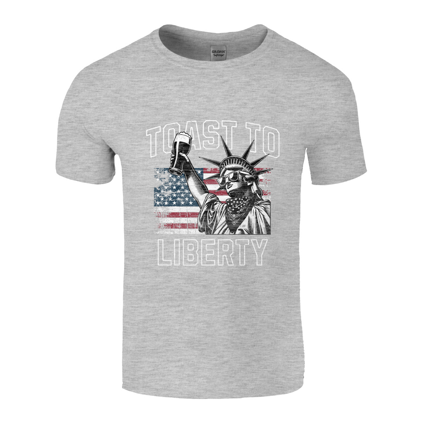 Toast To Liberty Softstyle Unisex T-Shirt