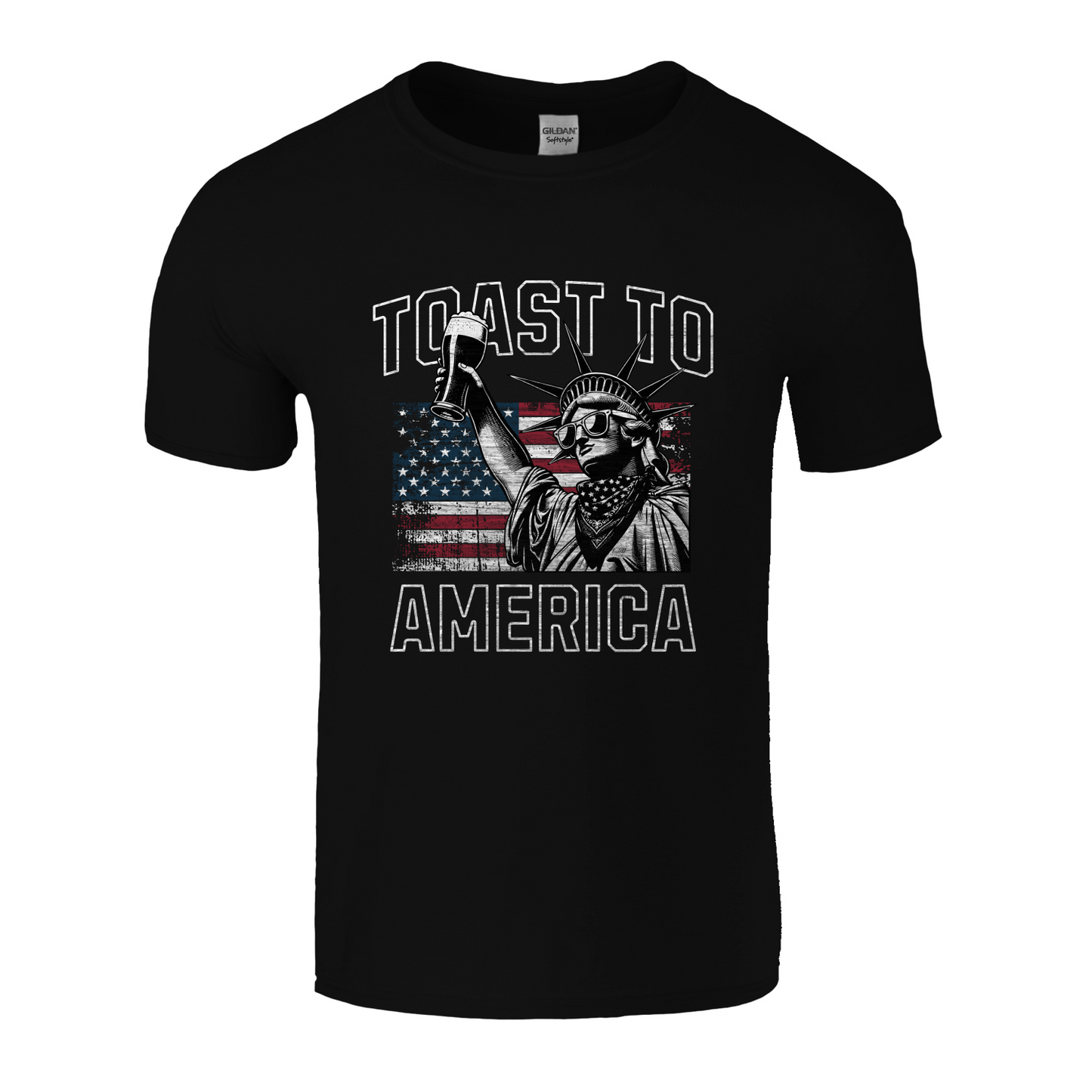 Toast To America Softstyle Unisex T-Shirt