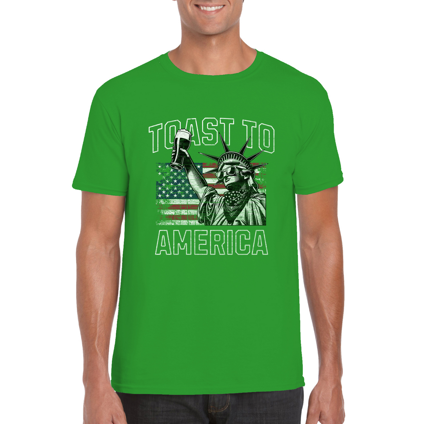 Toast To America Softstyle Unisex T-Shirt