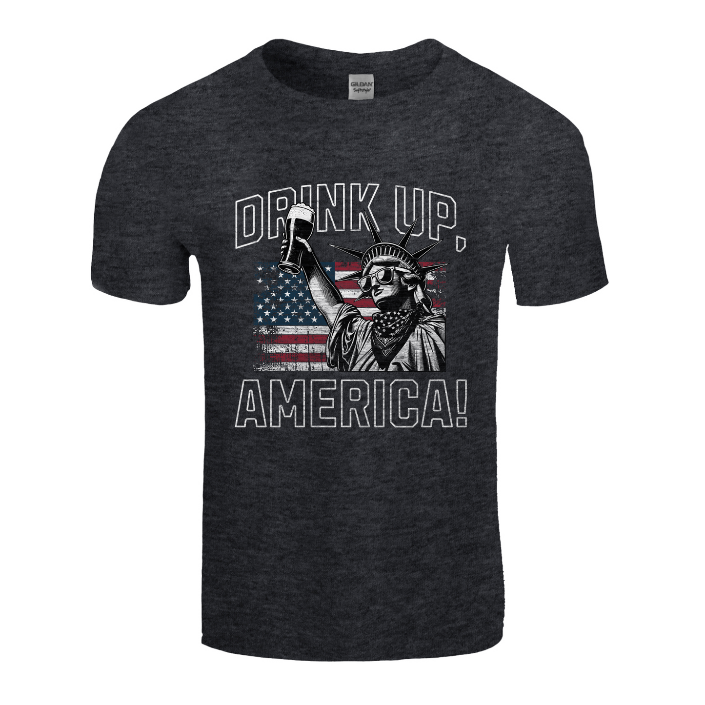 Drink Up, America! Softstyle Unisex T-Shirt