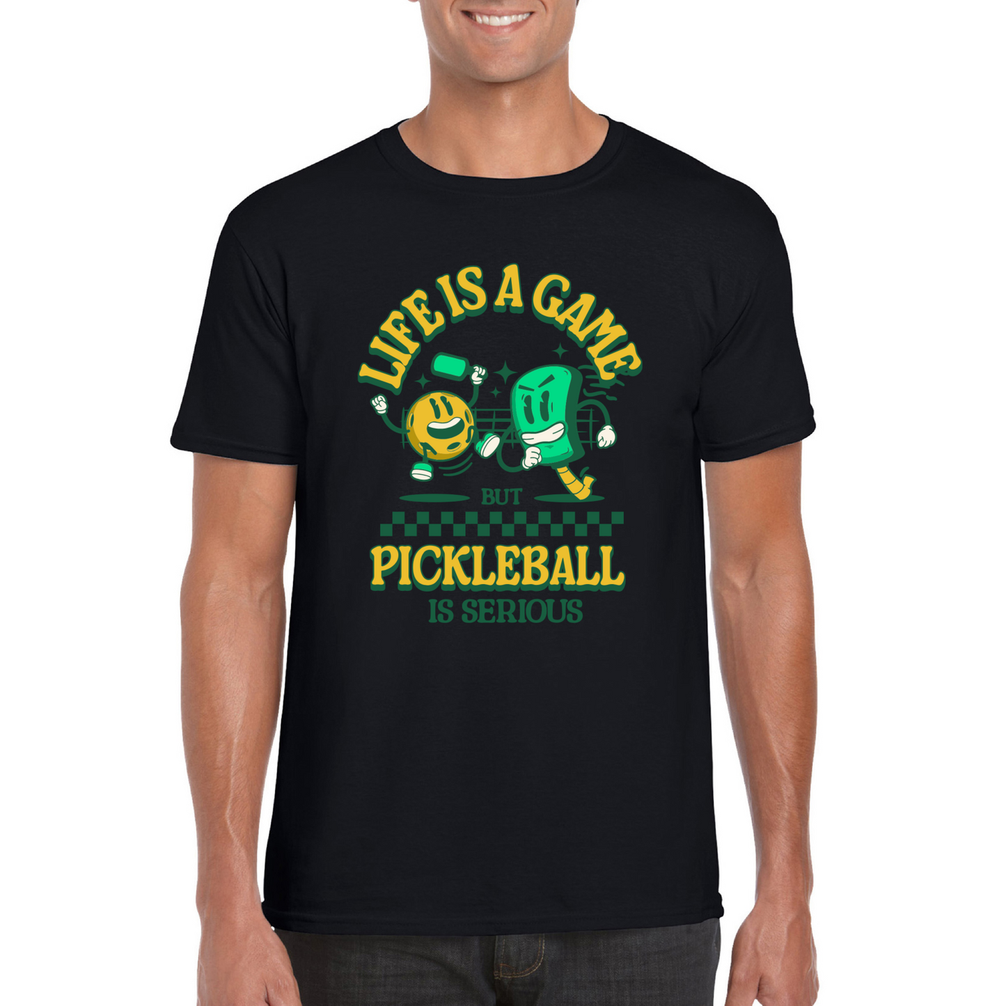 Life Is A Game Pickleball T-Shirt