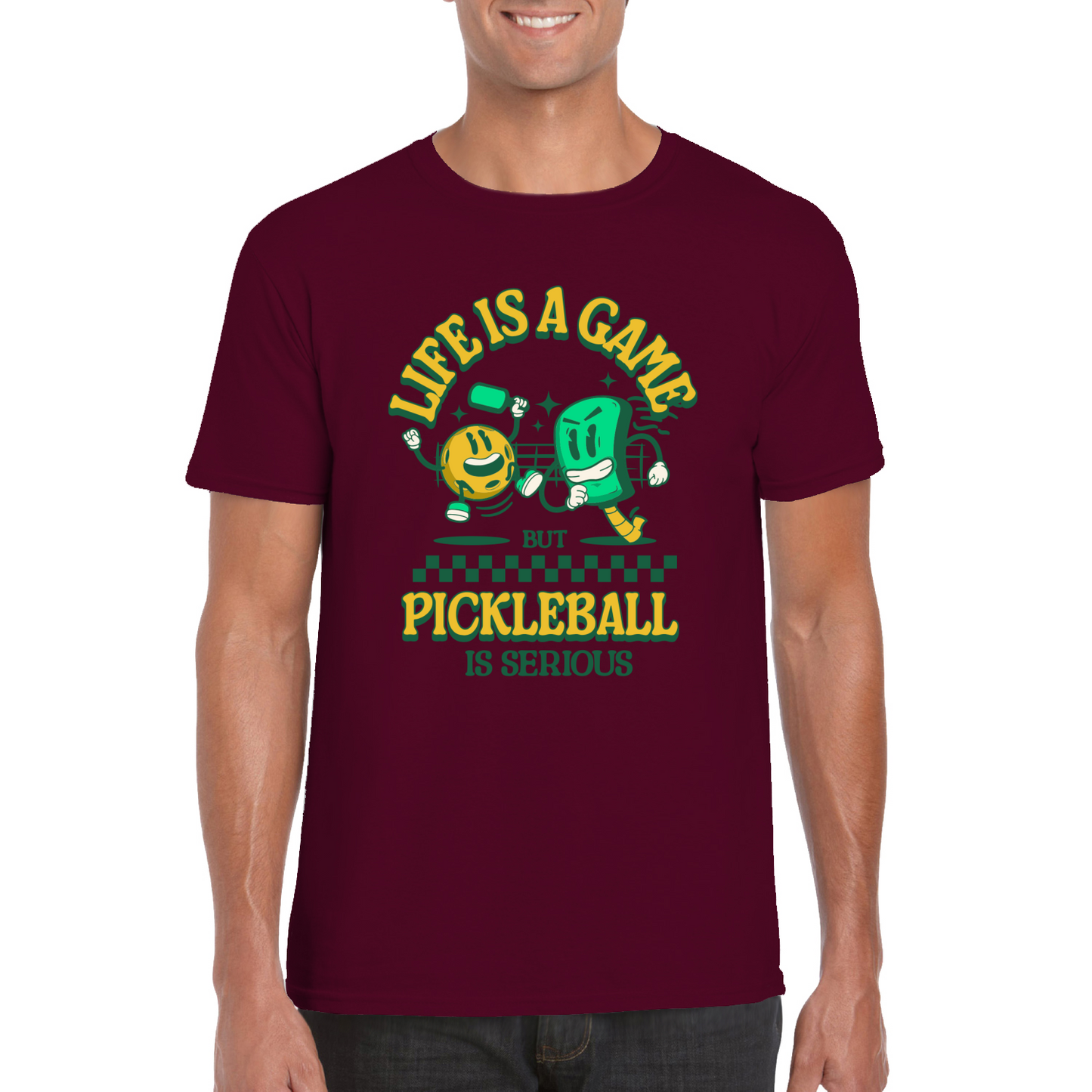 Life Is A Game Pickleball T-Shirt