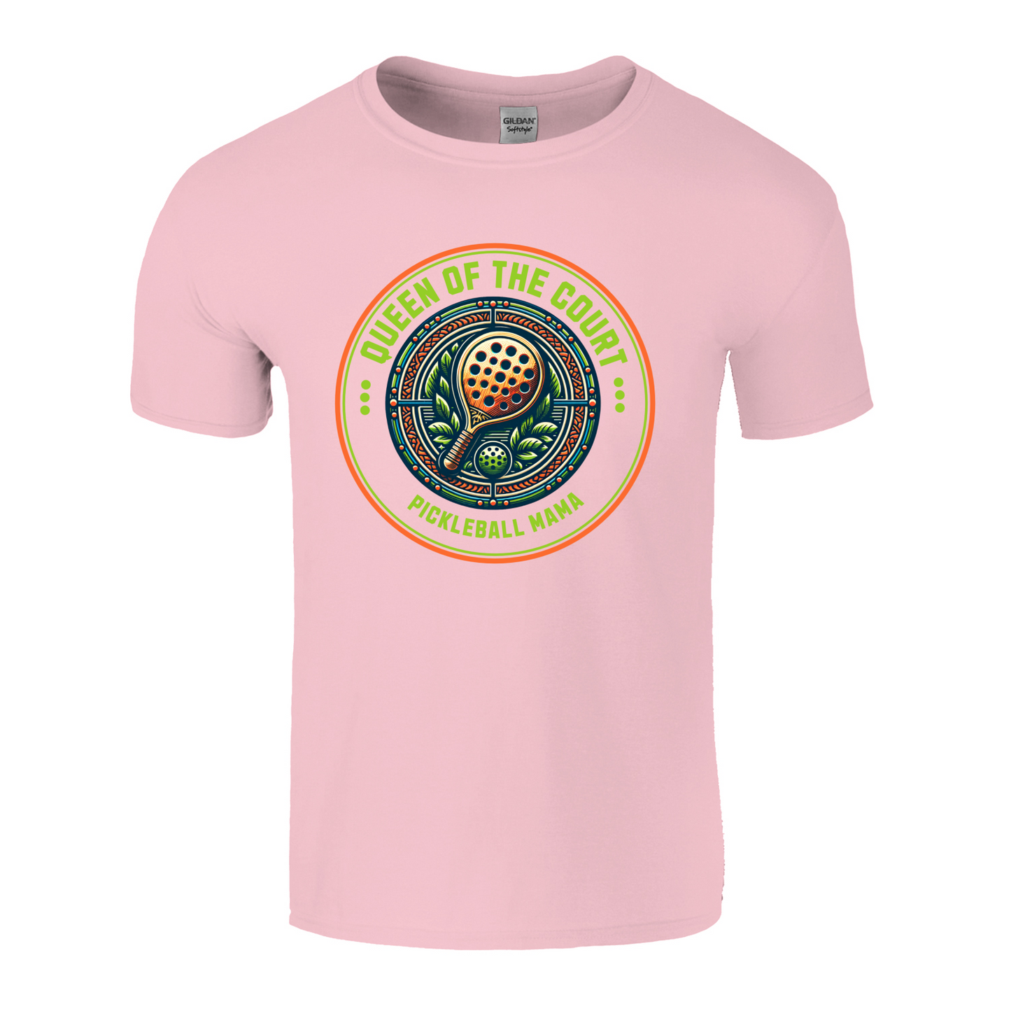 Queen Of The Court Pickleball Mama T-Shirt