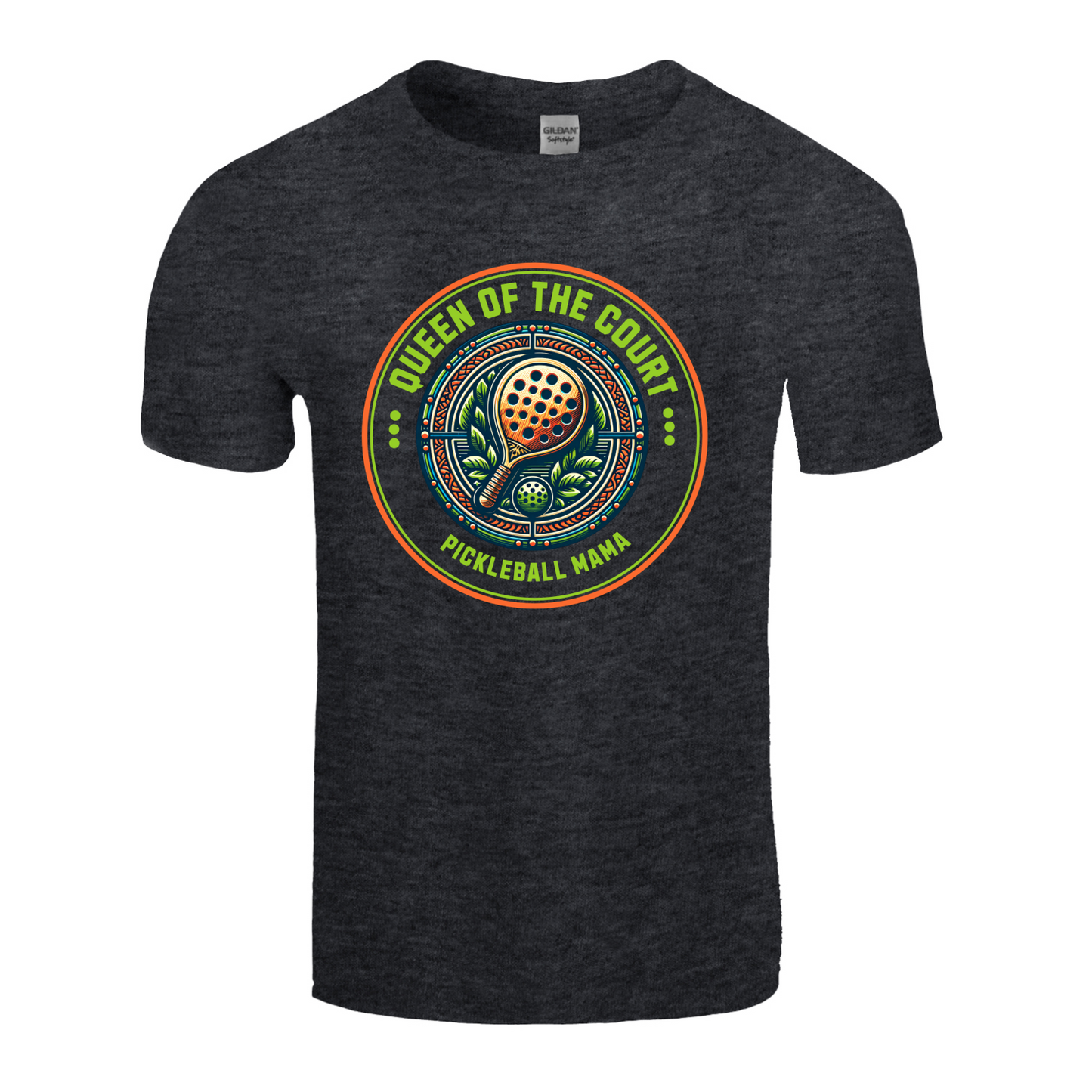 Queen Of The Court Pickleball Mama T-Shirt