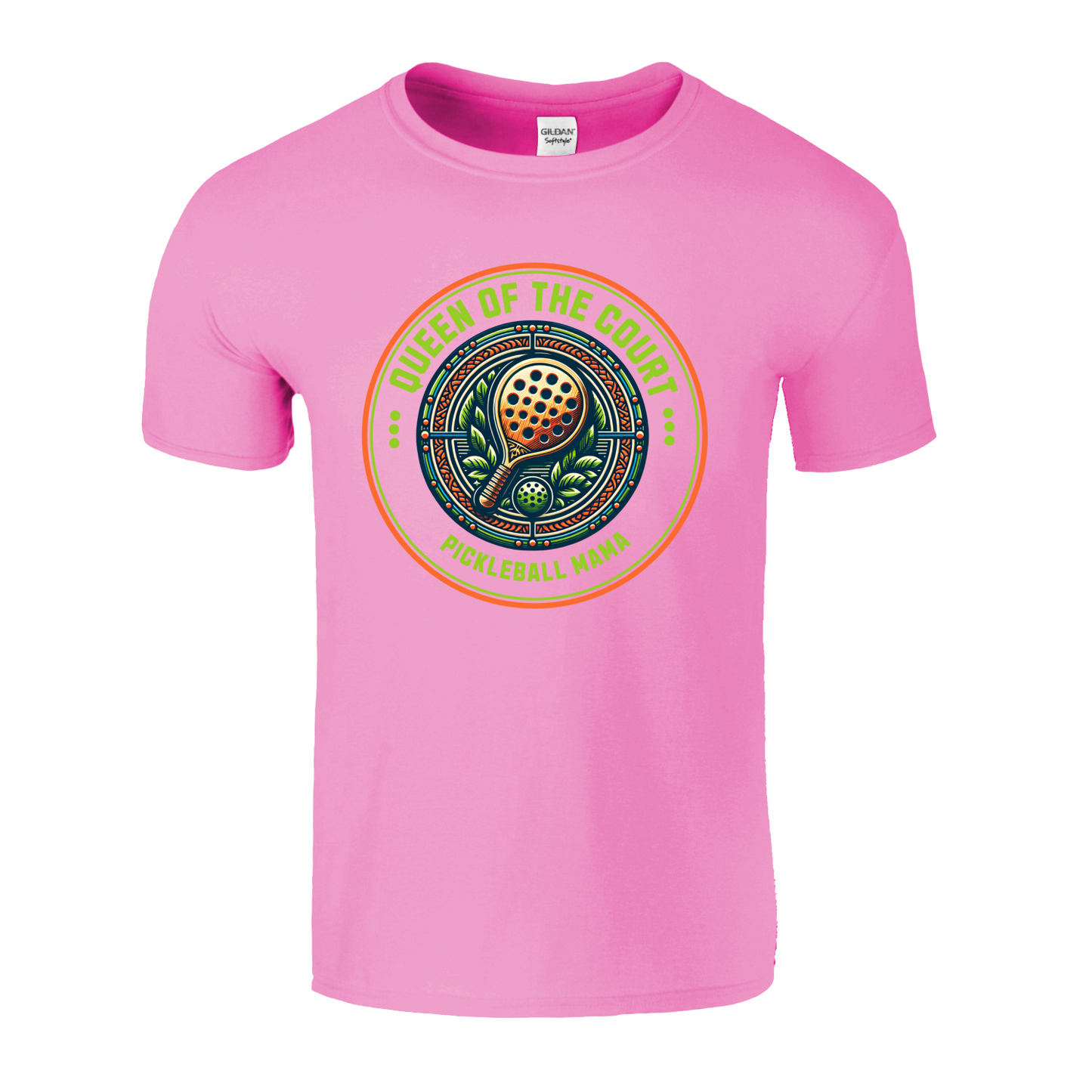 Queen Of The Court Pickleball Mama T-Shirt