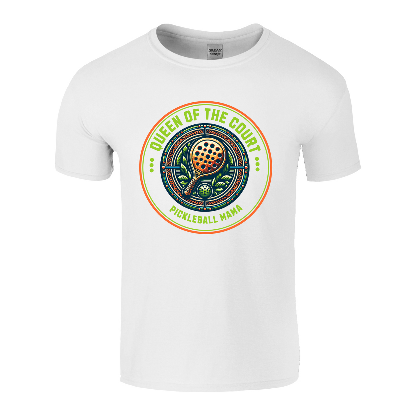 Queen Of The Court Pickleball Mama T-Shirt