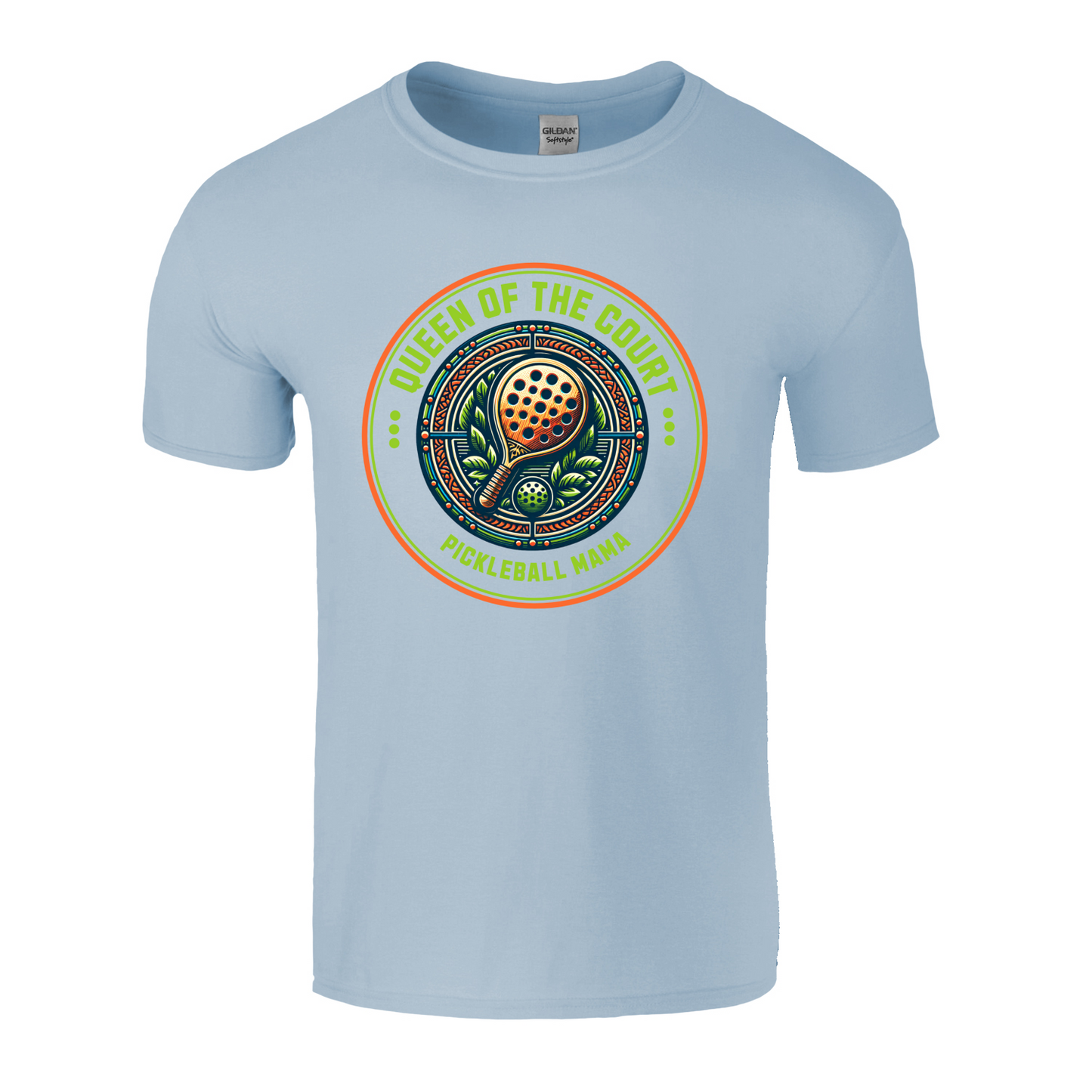 Queen Of The Court Pickleball Mama T-Shirt