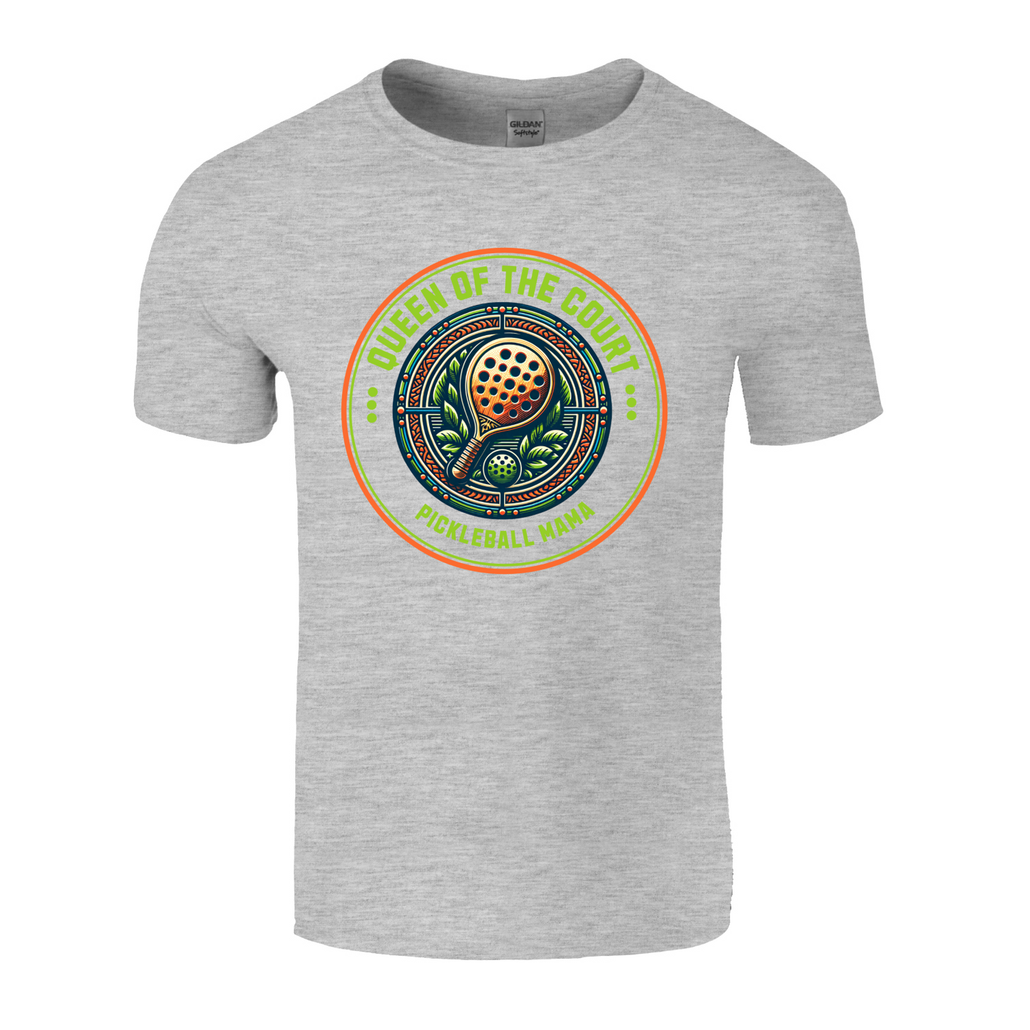 Queen Of The Court Pickleball Mama T-Shirt