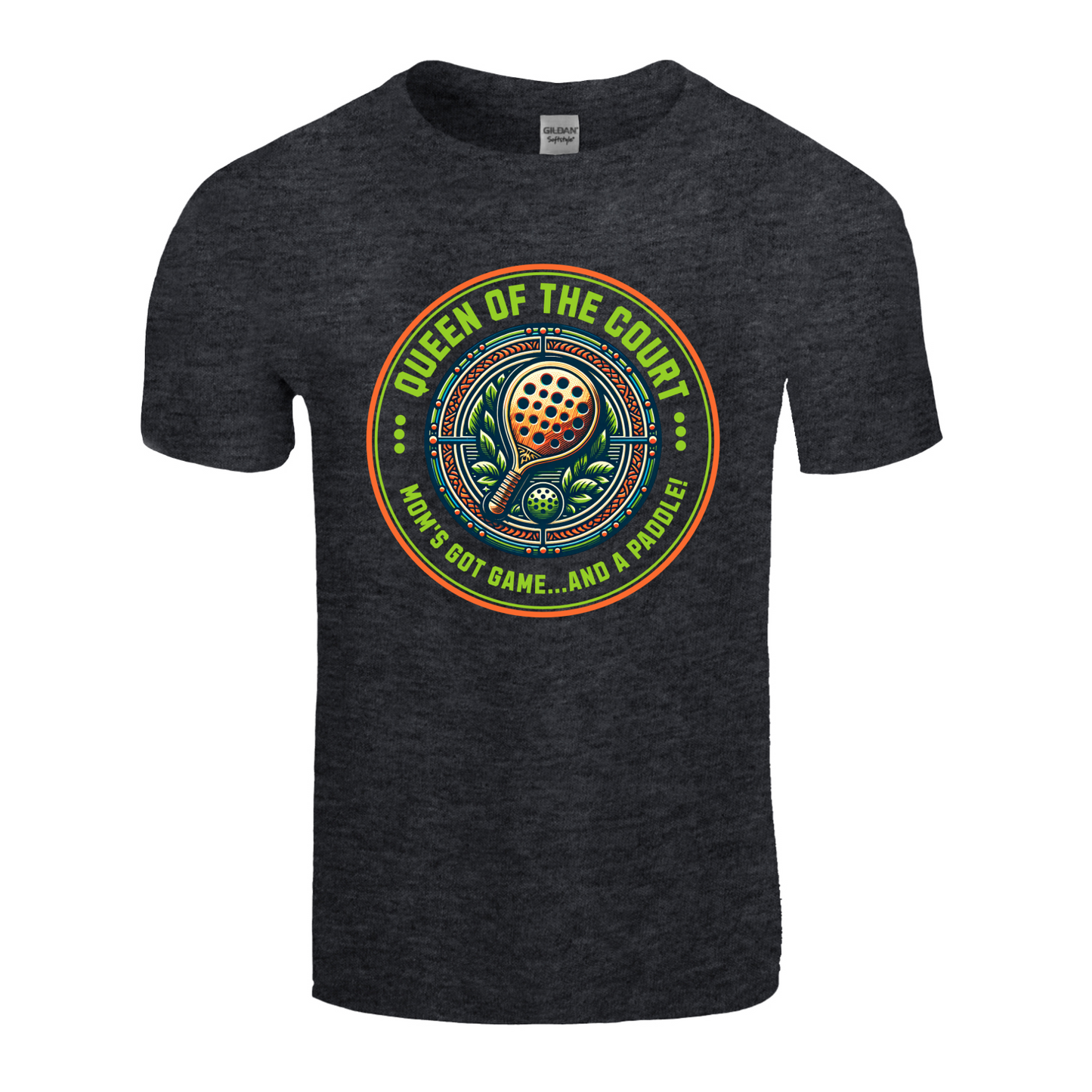 Queen Of The Court Pickleball Mom T-Shirt