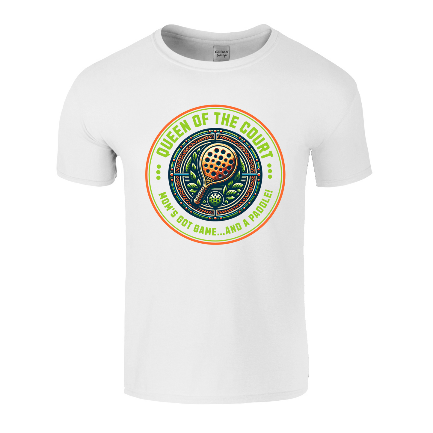 Queen Of The Court Pickleball Mom T-Shirt