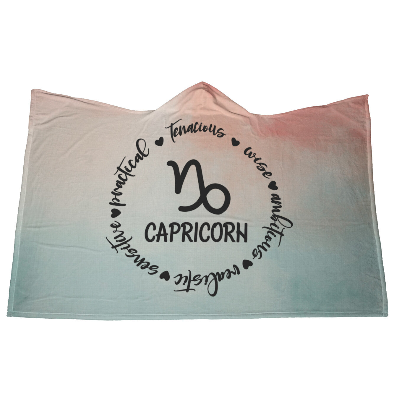 Capricorn Hooded Blanket
