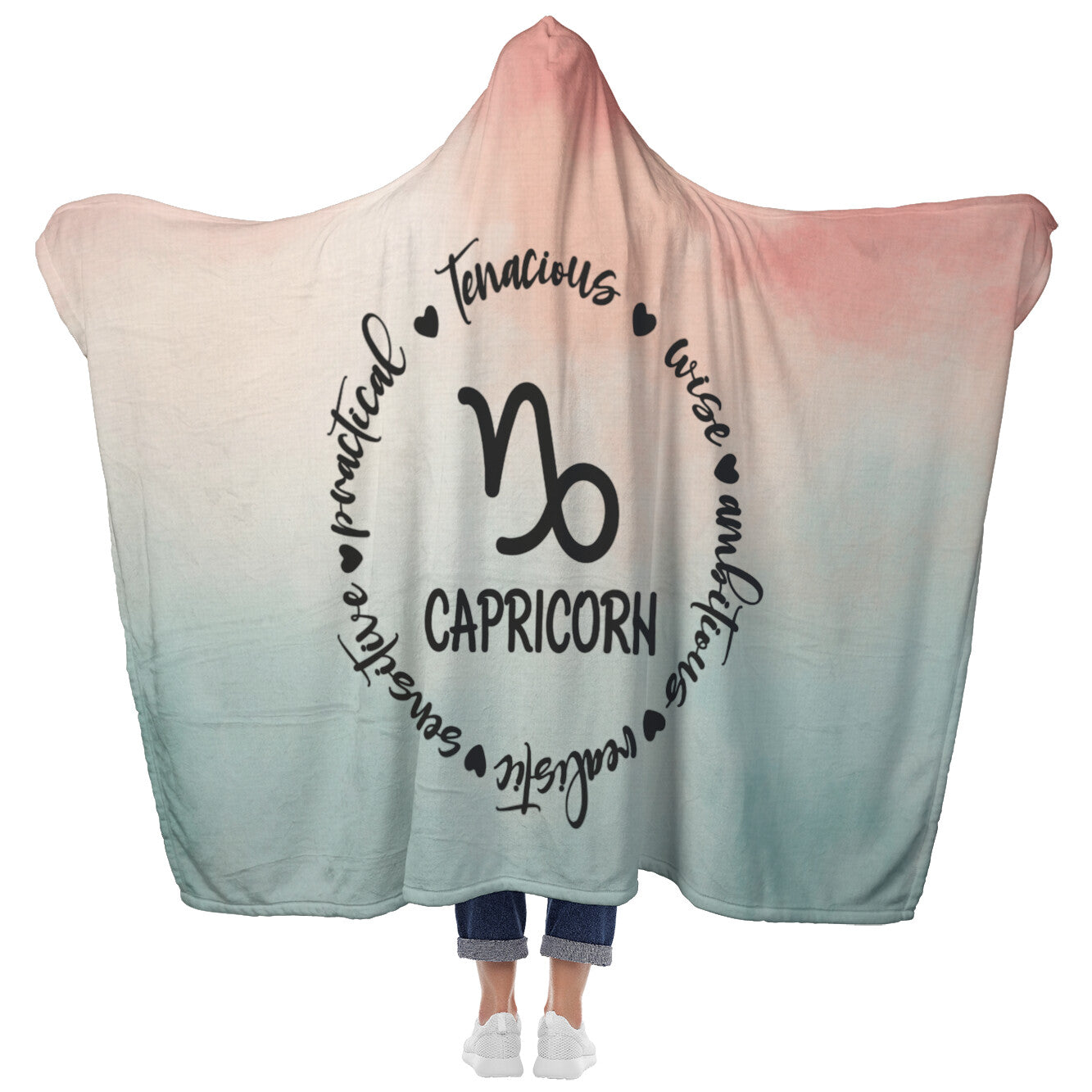 Capricorn Hooded Blanket