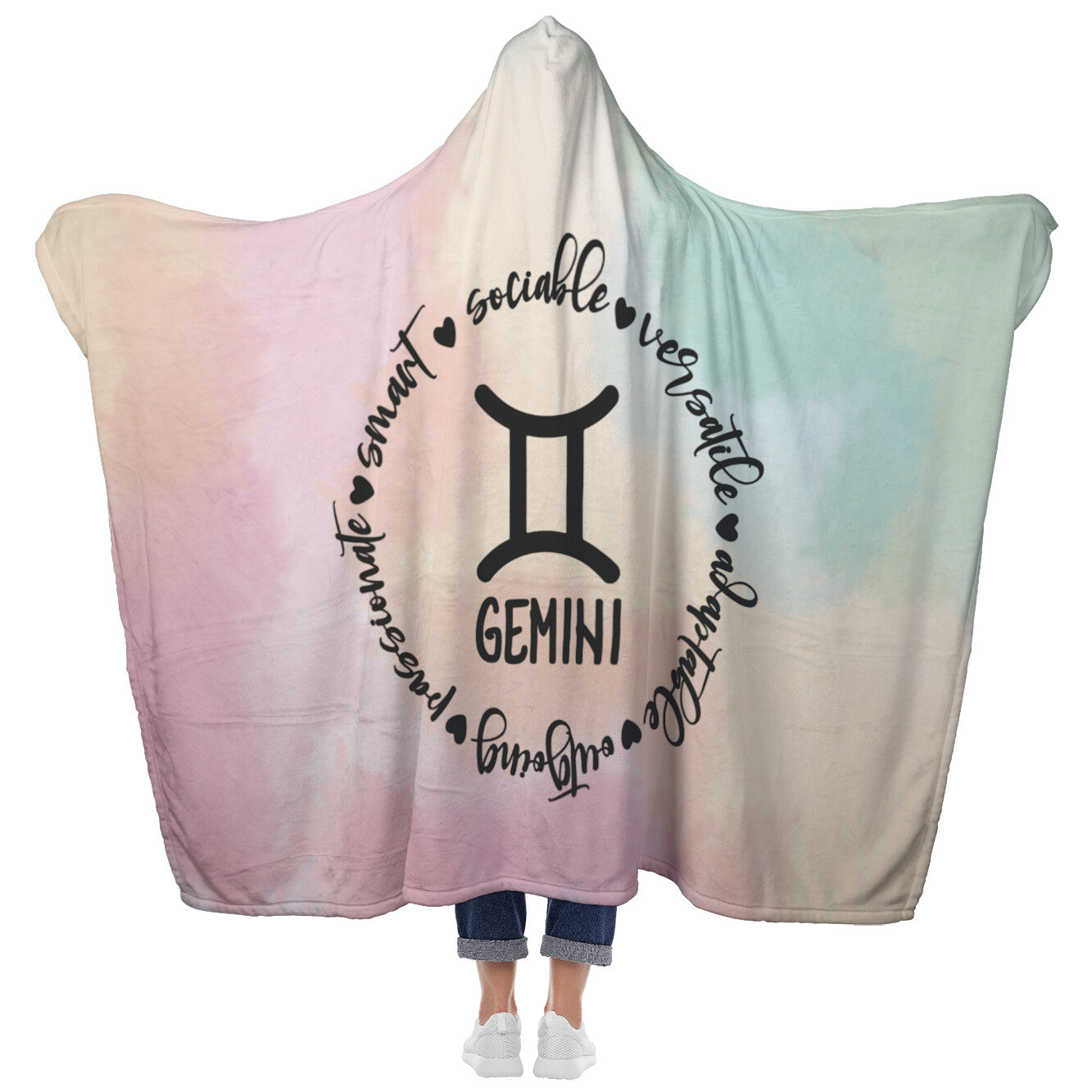 Gemini Hooded Blanket