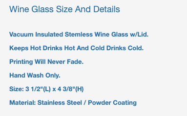 Dear Santa Just Bring Wine 12 oz Wine Tumbler with Lid