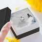 Will You Be My Maid of Honor Open Heart Necklace
