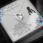 Will You Be My Maid of Honor Open Heart Necklace