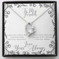 To My Forever Open Heart Necklace
