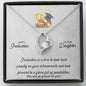 Happy Graduation To Our Daughter - Open Heart Necklace