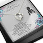 Will You Be My Maid of Honor Open Heart Necklace